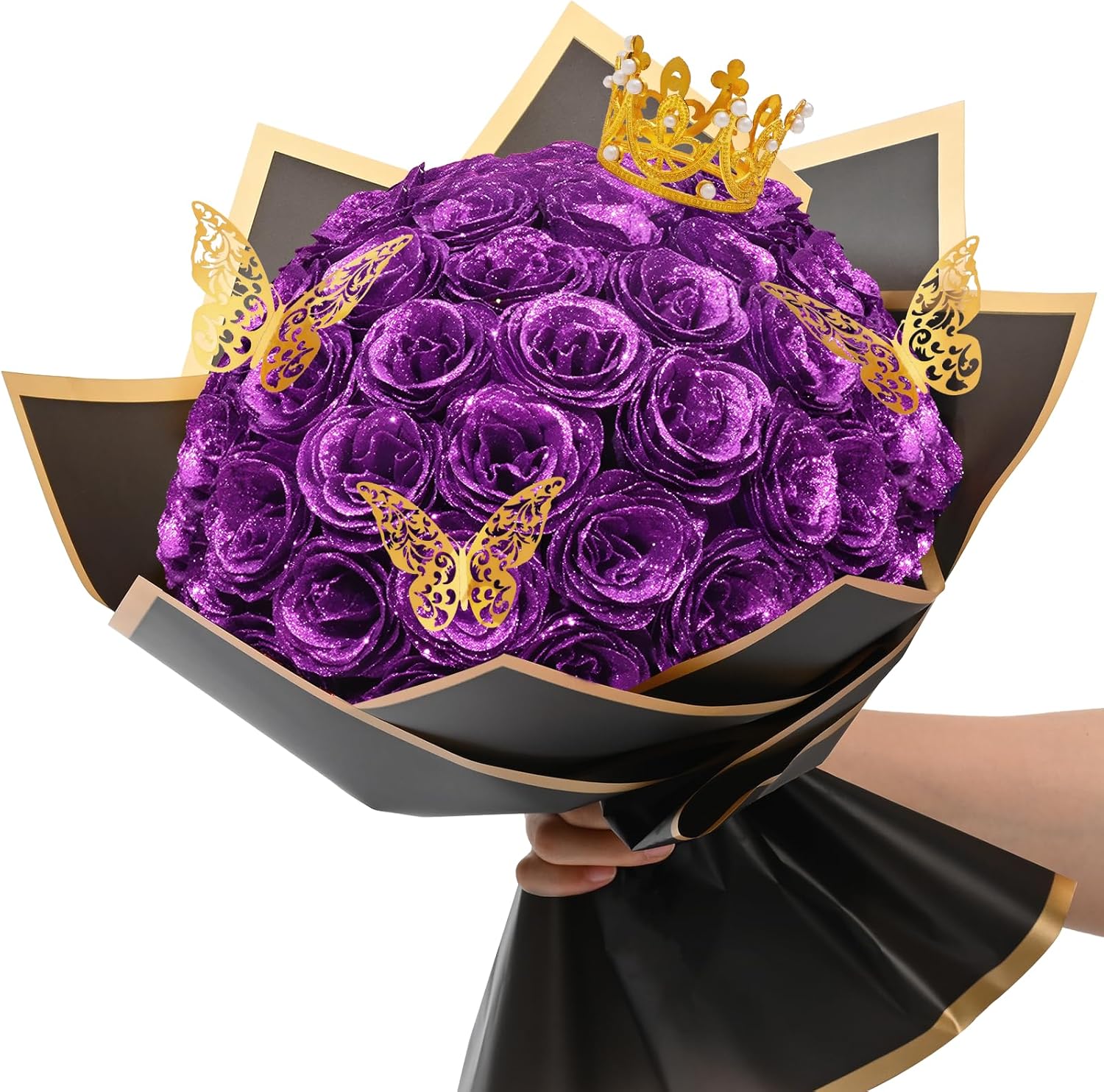 Amour Glitter Bouquet