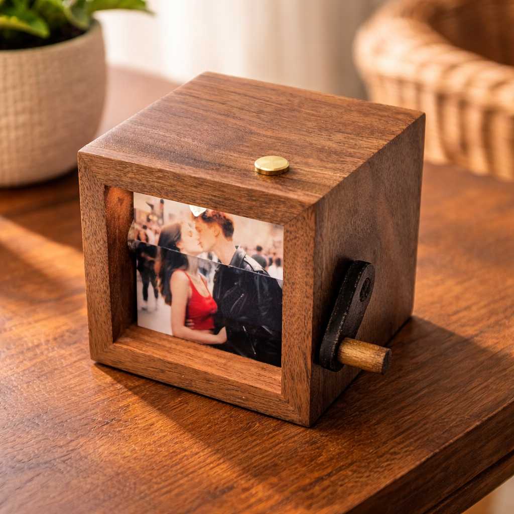 Custom Hand Crank Photo Flipbook