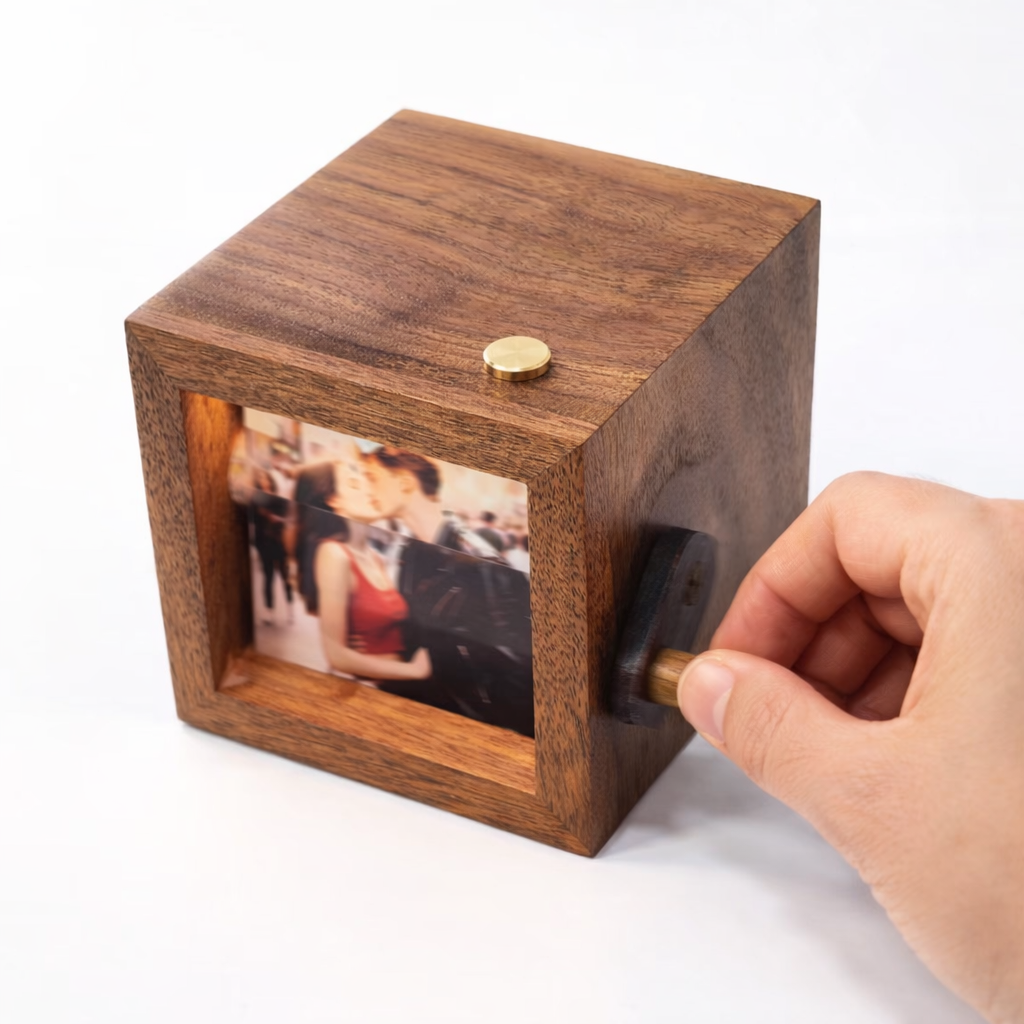 Custom Hand Crank Photo Flipbook