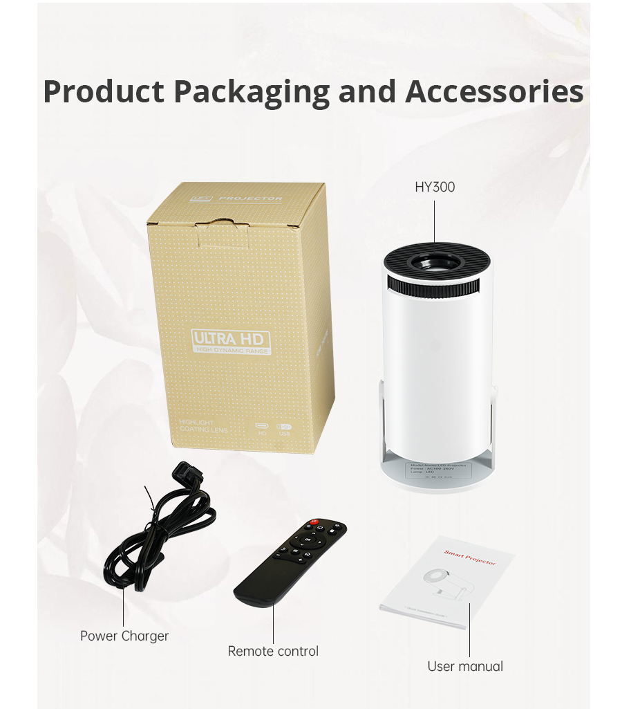 LuxCast Pro | 4k HD Smart Projector